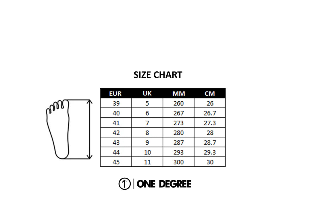 Men Size Chart