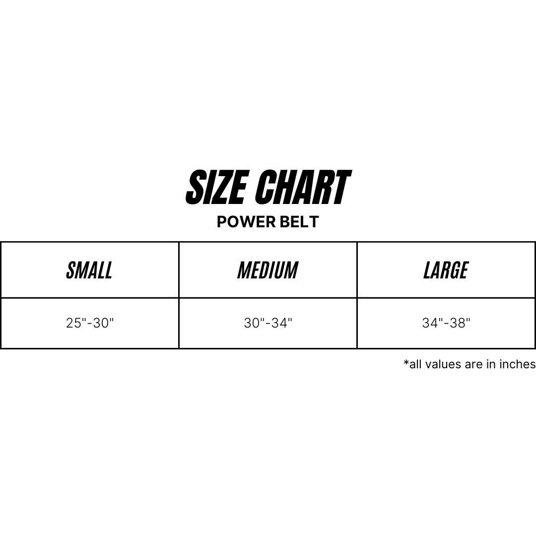 Men Size Chart