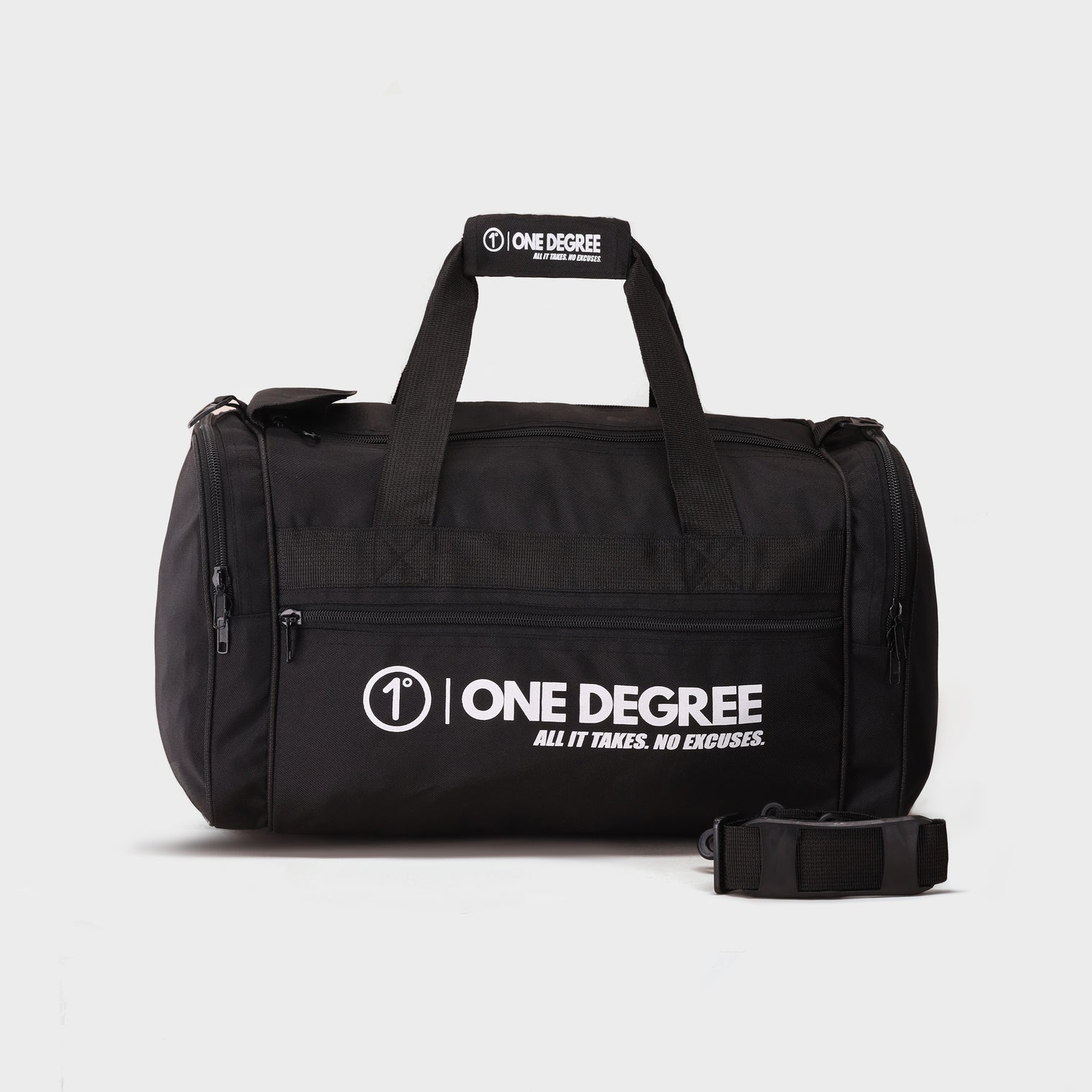 Black Gym Duffel Bag