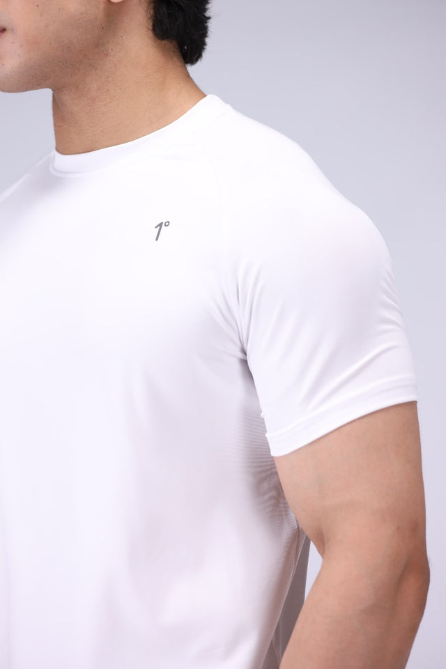 White One Degree Ultra Light Performance Tee