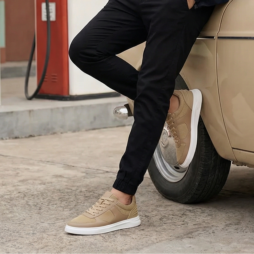 Oat Beige Amplitude Lowease Everyday Trainers