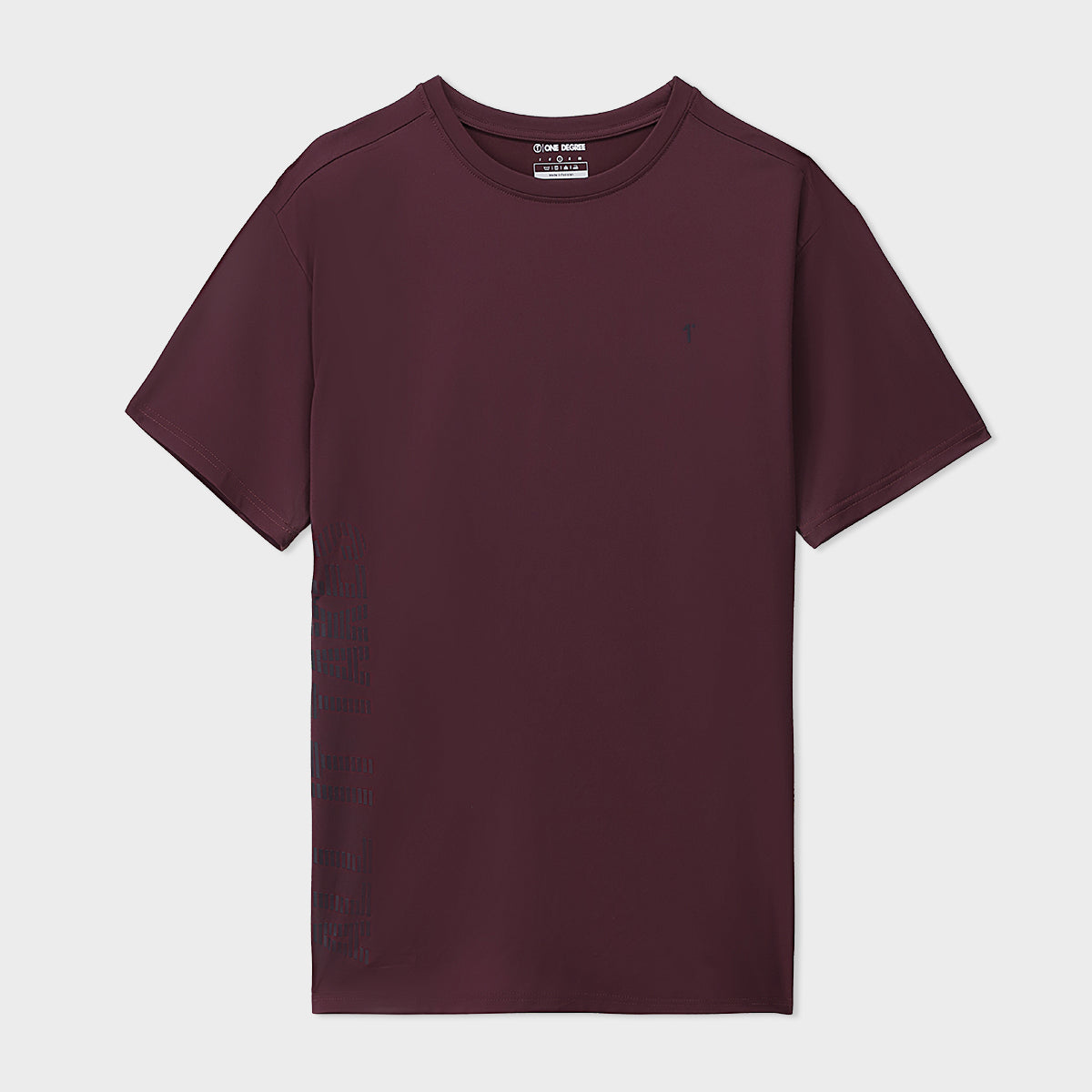 Maroon Laser Silicon Tee
