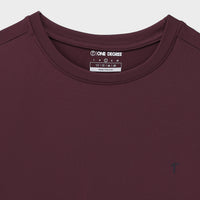 Maroon Laser Silicon Tee