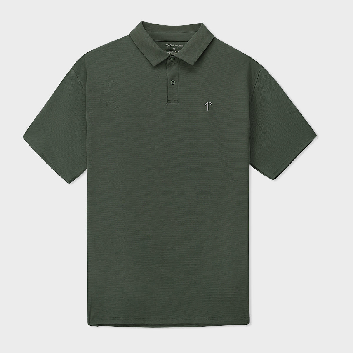 Olive Polo Pique