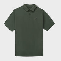 Olive Polo Pique