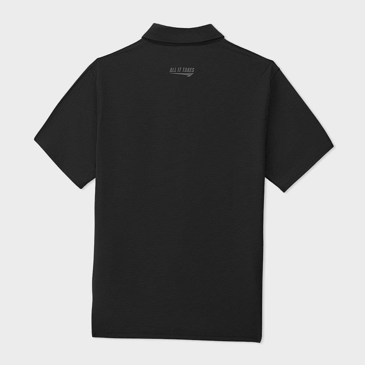 Black Polo Pique