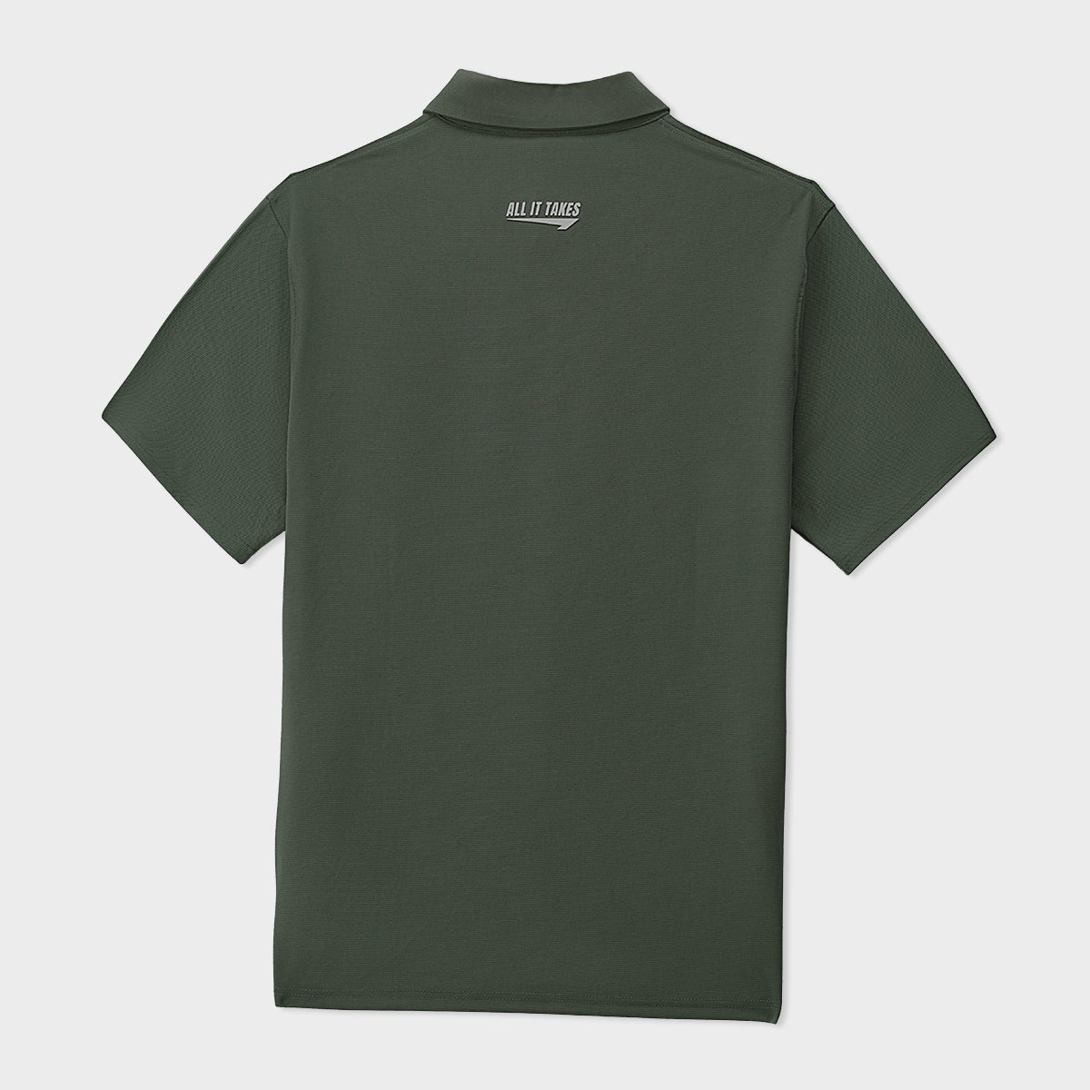Olive Polo Pique