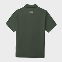 Olive Polo Pique
