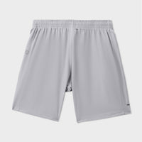 Silver Grey Nylon Lazer Short