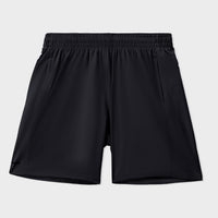 Black Nylon Lazer Short