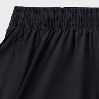 Black Nylon Lazer Short