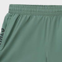 Green Nylon Stretch Short