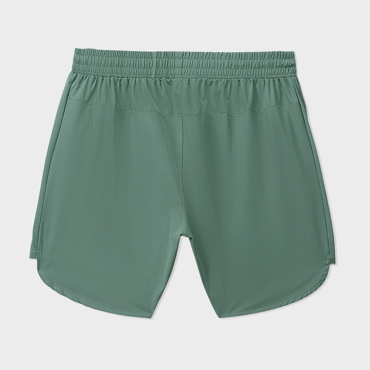Green Nylon Stretch Short