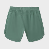 Green Nylon Stretch Short