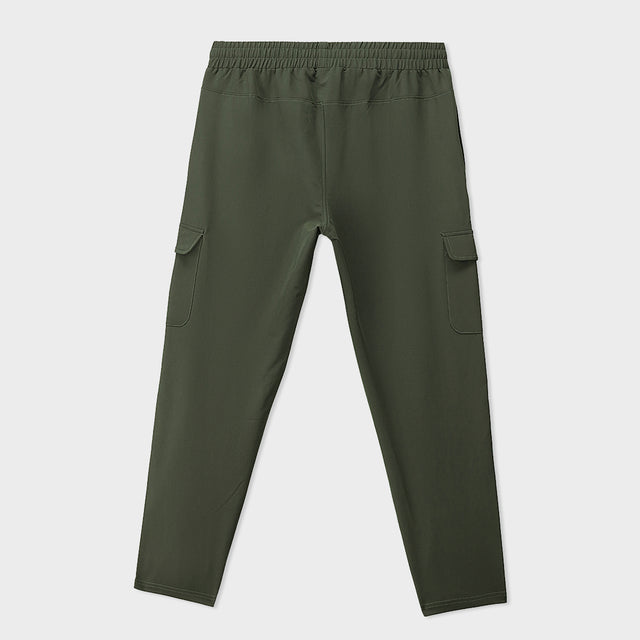 Olive Terry Cargo Trouser