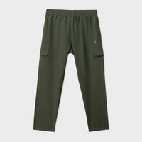 Olive Terry Cargo Trouser