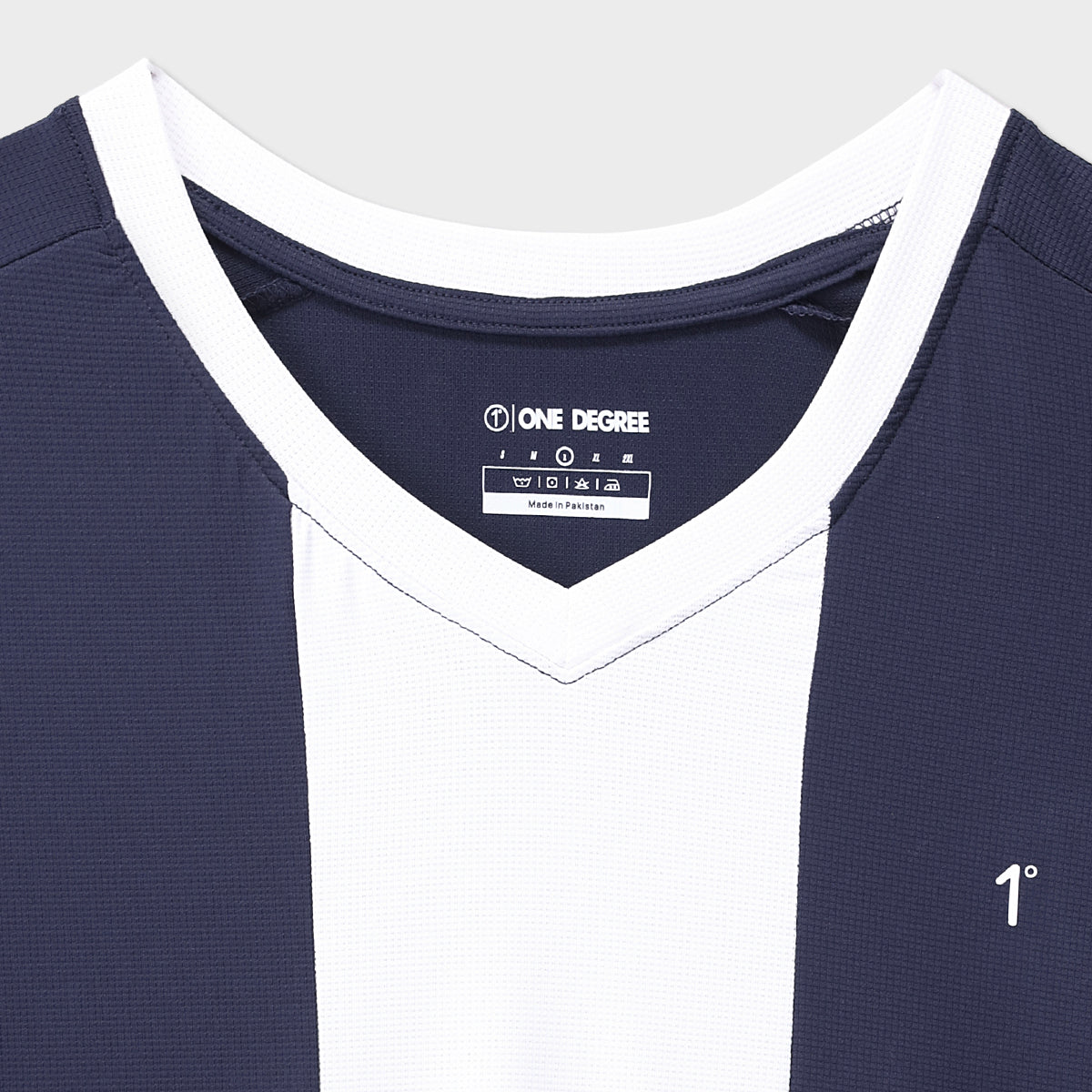 Navy Dot Mesh Tee