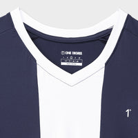 Navy Dot Mesh Tee
