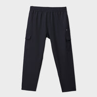 Black Terry Cargo Trouser