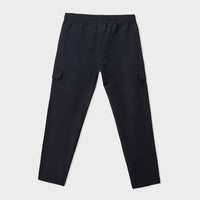 Black Terry Cargo Trouser