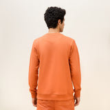 Regular Fit Orange
 Sweatshirt