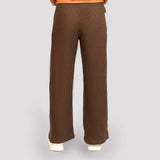 Regular Fit Brown Thermal Trouser