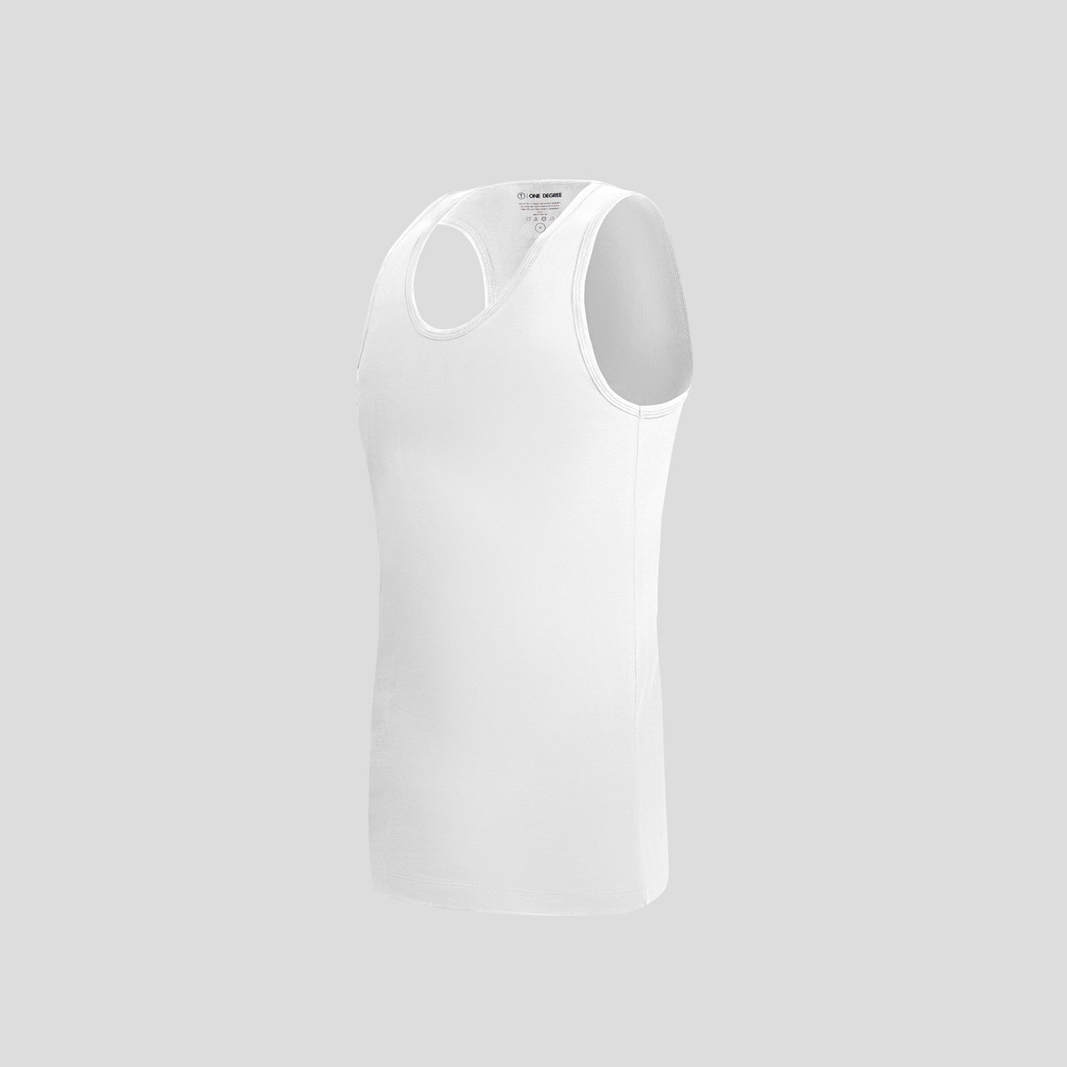 White Sleeveless Vest