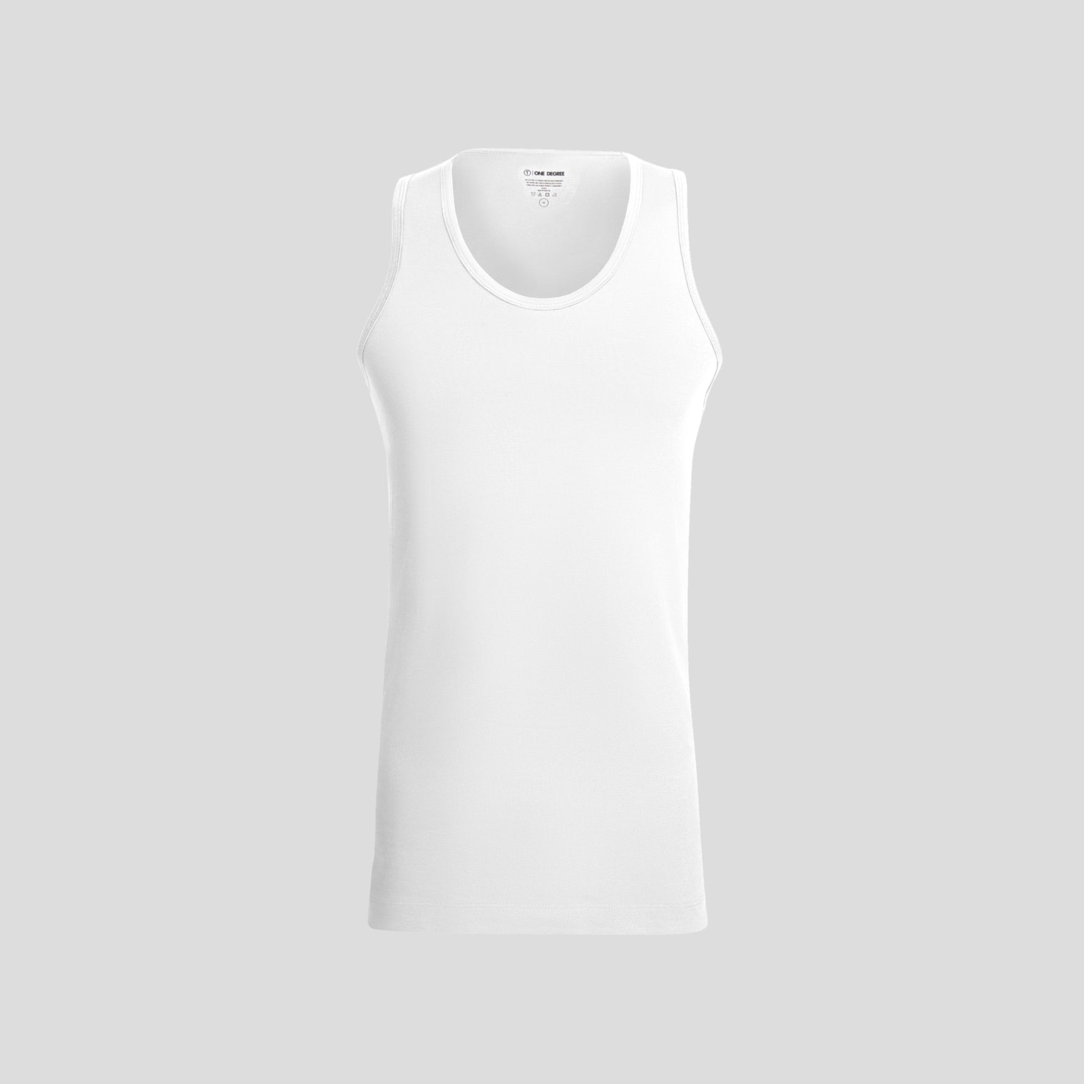 White Sleeveless Vest