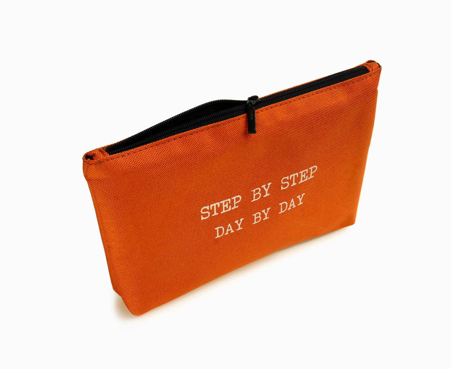 STEP BY STEP Orange Pouch