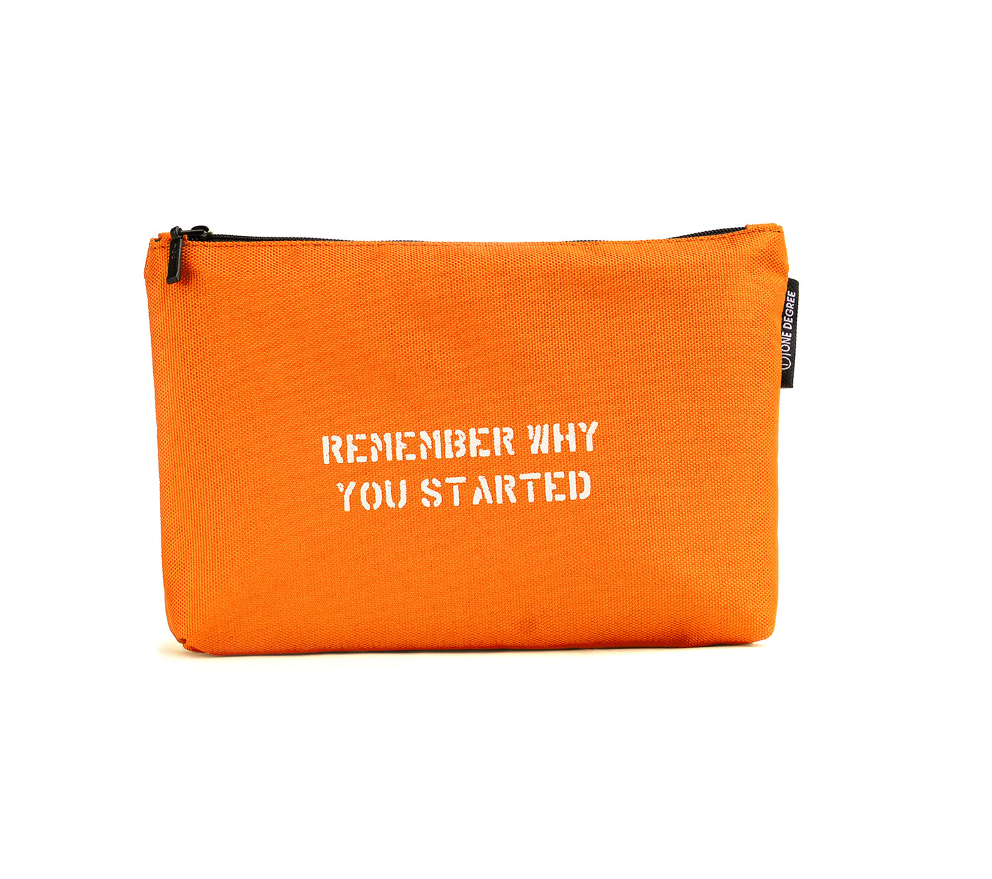 REMEMBER Orange Pouch