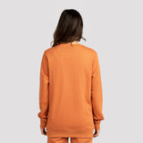 Regular Fit Orange Sweatshirt