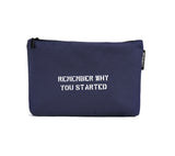 REMEMBER Navy Pouch