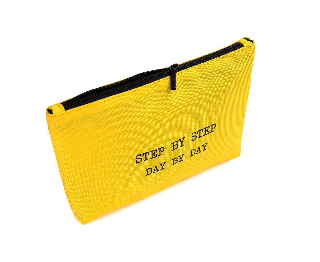 STEP BY STEP Yellow Multi-purpose Pouch – One Degree